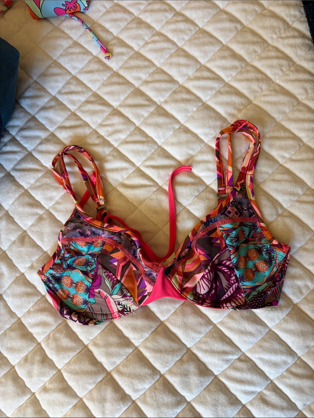 Maaji underwire reversible bikini top